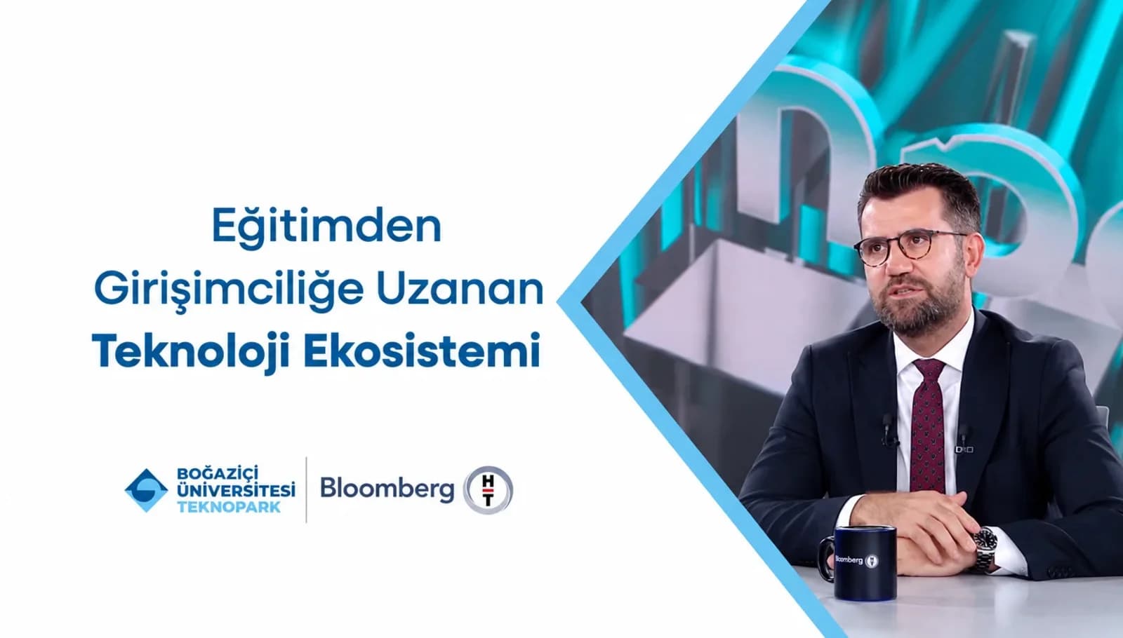 Genel Müdürümüz Dr. Cem Duran Bloomberg HT Ekranlarında Girişimcilik Ekosistemini Değerlendirdi