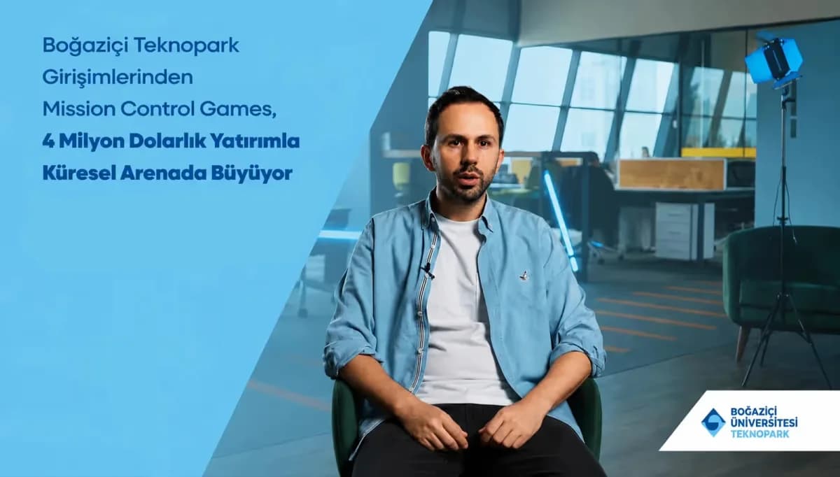 Boğaziçi Teknopark Girişimlerinden Mission Control Games, 4 Milyon Dolarlık Yatırımla Küresel Arenada Büyüyor