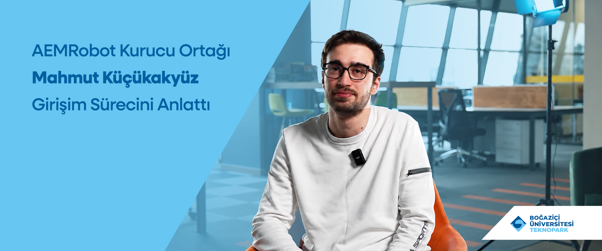 BiGG Boğaziçi Girişimlerinden AEMRobot, Ekosistemimizin Başarı Hikayeleri Arasında Yer Alıyor